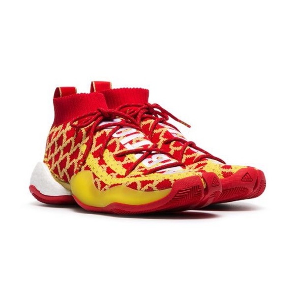 ADIDAS X Pharell Williams Crazy BYW Chinese New Year Shoes NEW without BOX - Picture 1 of 5